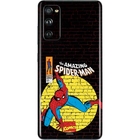 Marvel Classic Comics Amazing Spider-Man 70 Galaxy S20 Fan Edition Skin